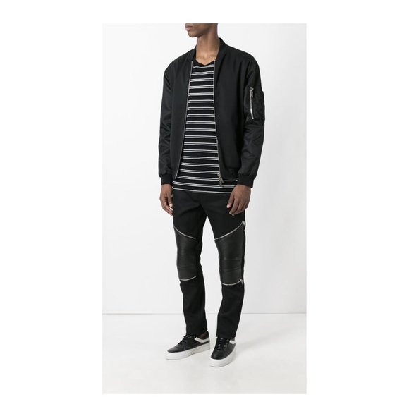 Saint Laurent Skinny Biker Jeans - Picture 2 of 7
